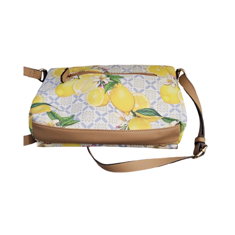 NWOT Giani Bernini Lemon Print Crossbody Bag - Picture 5 of 16